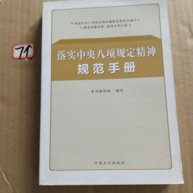 落实中央八项规定精神规范手册