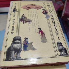 中国古代小说真密本文库123456本