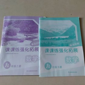 数学课课练强化拓展九年级上、下册且有答案