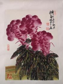 著名女画家邢鸽平花鸟画精品