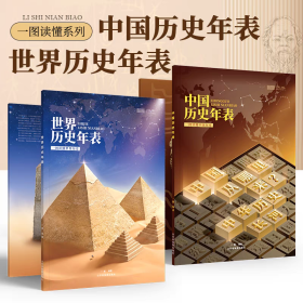 【正版2册】中国历史年表+世界历史年表