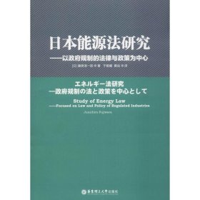 日本能源法研究——以规制的法律与政策为中心 (日)藤原淳一郎 正版图书