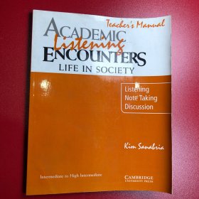 Academic Listening Encounters Life in Society