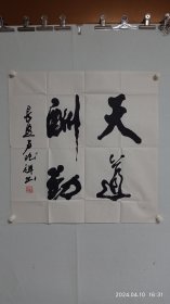 盧兆祥書(shū)法（天道酬勤）2024