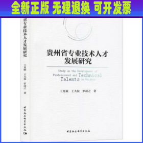 贵州省专业技术人才发展研究