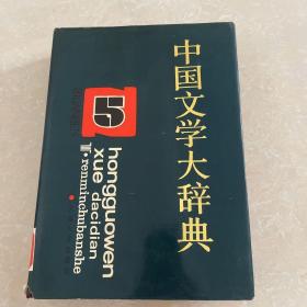 中国文学大辞典  5