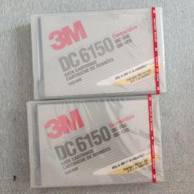 3M DC6150 150MB 数据流磁带（美国制造），全新未开封，2本合售