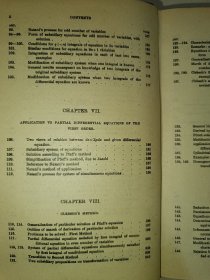 Theory of Differential Equations (微分方程论)(全三册)(目录见图)(作者：著名数学家Andrew Russell Forsyth)