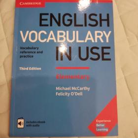 English Vocabulary in Use Elementary Book with Answers and Enhanced eBook：Vocabulary Reference and Practice