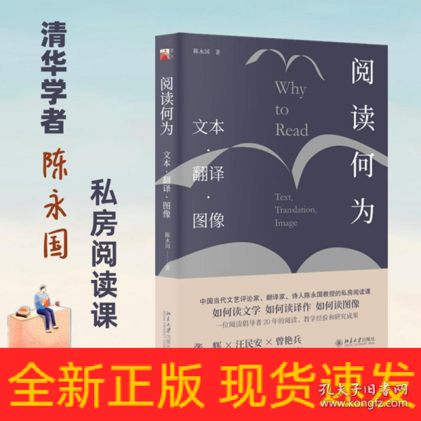 阅读何为：文本 翻译 图像（如何阅读文学、如何阅读译作、如何读图像）