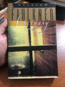 外语原版书：《Sanctuary：The Corrected Text》威廉·福克纳1931年首次获得大量读者的作品《圣殿》1993年英文原版