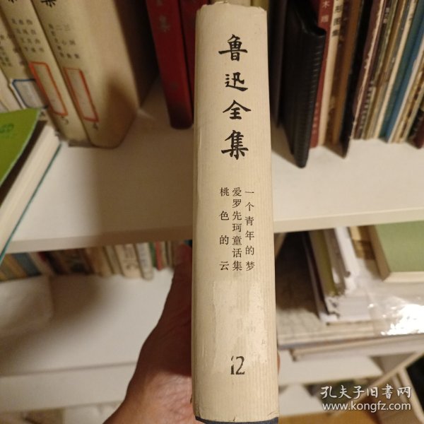 鲁迅全集 第12卷（一个青年的梦 爱罗先珂童话集 桃色的云）1973北京版