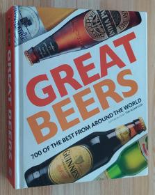 英文原版书 Great Beers: 700 of the Best from Around the World Hardcover  Tim Hampson (Editor)