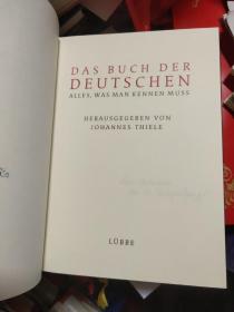 Das Buch der Deutschen 《德意志书》布面精裝大16開 厚重冊  紙張精良