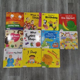 English Picture Books，（11册合售）