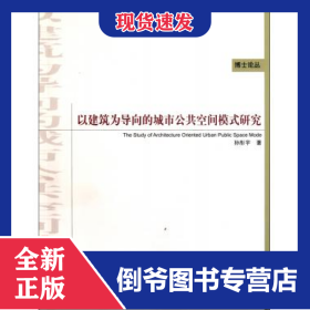 以建筑为导向的城市公共空间模式研究/博士论丛