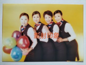 九十年代漂亮空姐四姐妹照片（3）