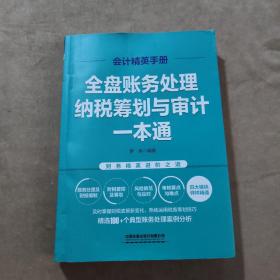 会计精英手册：全盘账务处理、纳税筹划与审计一本通