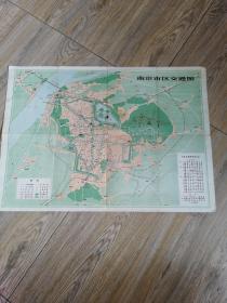 江苏老地图南京市交通图1