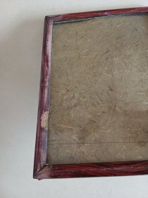 老相框 背内框20.5×15.5 薄底板可带玻璃不保破损 图五瑕疵小残缺