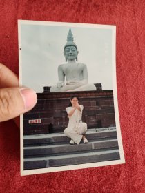 佛像美女老照片八十年代九十年代彩色相片像片