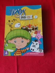 天童.威克斯系列英语教程（天童美语）VKIDS DVD/CD1（12张光盘全）