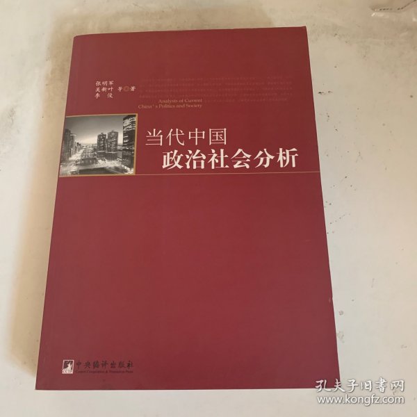 当代中国政治社会分析