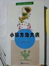 家庭常见病诊治系列：家庭小秘方治大病