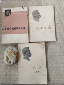 鲁迅呐喊，鲁迅小说诗歌散文选，鲁迅故事新编（3本）《6》