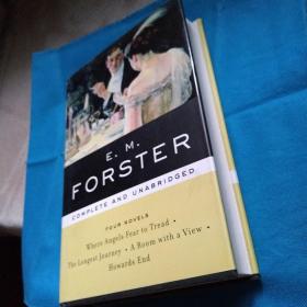 E.M. Forster： Four Novels (Complete and Unabridged)  E·M·福斯特 四部小说 英文版 精装本 大开本