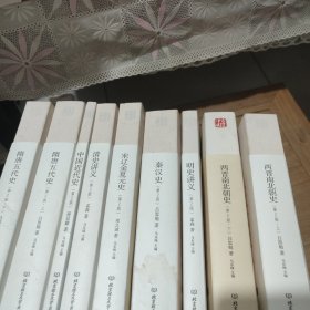 中国大历史——两晋南北朝史（上、下册）（第2版）秦汉史、隋唐五代史(上下)宋辽金夏元史、明史讲义、清史讲义、中国近代史(9本合售)