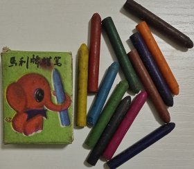 上海美术颜料厂马利牌蜡笔