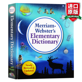 英文原版 Merriam-Webster's Elementary Dictionary 韦氏初级儿童基础词典  精装 英文版 进口英语原版书籍