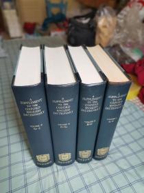 a supplement of the Oxford English Dictionary 牛津英语大词典补编（卷1～卷4）