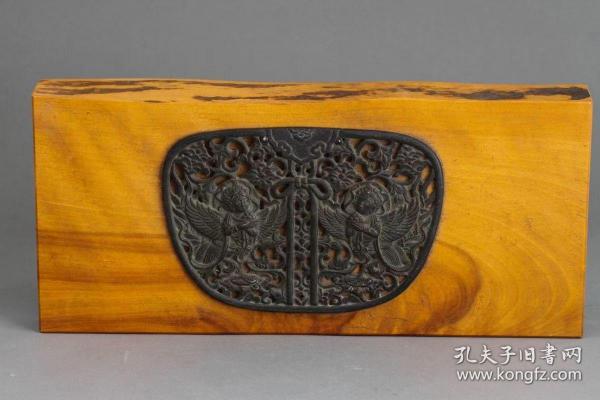 民国时期铜制佛像【飞天图】后木板15*35*4cm。飞天12*18cm