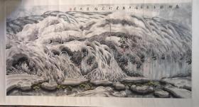 冰雪山水于志学，笔名问津、干城，1935年生于黑龙江肇东市。系冰雪山水画创始人，现任黑龙江省画院名誉院长、第九届全国政协委员、中国美协理事、中国艺术研究院美术创作院创作研究员、中国国际书画艺术研究会副会长，美国国际传记研究院传记协会副理事长，英国剑桥大学国际传记中心研究员，第九届全国政协委员，第五届中国美协理事，一级美术师。