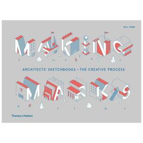 Architects'Sketchbooks 进口艺术 建筑师的速写本创作过程 建筑设计手稿草稿 【中商原版】