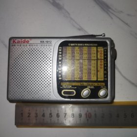 《KK-1012，收音机》（未测试，默认坏的配件，13*8厘米）