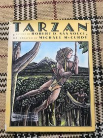 【英文】【儿童绘本】Tarzan（大开精装本） 品相自鉴
