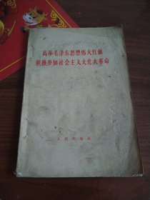 高举毛泽东思想伟大红旗积极参加社会主义文化大革命