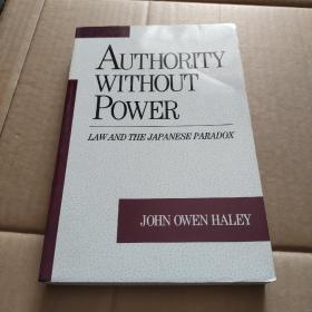 authority without power authority without power 【英文版】