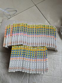 珍藏版哆啦A梦45册全 少了一本第19册 其中第一册跟第四册少了外套