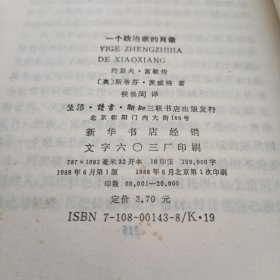 一个政治家的肖像