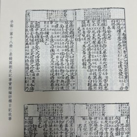 《新编类意集解诸子琼林》前集二十四卷后集十六卷  苏应龙撰；《鼎锓国朝史记事实类编评释日记故事》四卷 乐莘逸士编；《鼎镌漱石山房汇编注释士民便观云笺柬》四卷 陈翊九编；《新编对相四言》《皇朝仕学规范》四十卷 张镃辑；《新锲京板正伪音释提头大字明心宝鉴正文》二卷 范立本辑，16开精装一厚册，域外汉籍珍本文库 第五辑  子部   第十八册