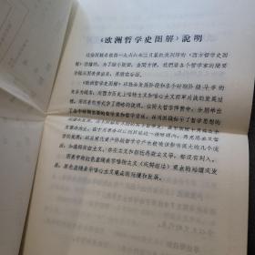 1972欧洲哲学史讲稿 内附（欧洲哲学史图解）