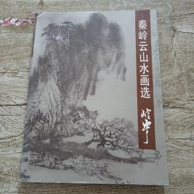 秦岭云山水画选