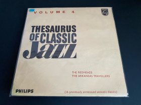 英版 飞利浦 THE SAURUS OF CLASSIC JAZZ 经典爵士 无划痕 12寸LP黑胶唱片