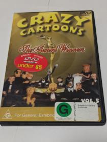 美版原版DVD 史上经典获奖卡通片集5 Crazy cartoons the award winners 大力水手超人贝蒂灰姑娘猪的波尔卡多佛兄弟等 台压碟