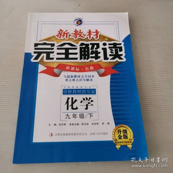 新教材完全解读山东教育版九年级化学（下）