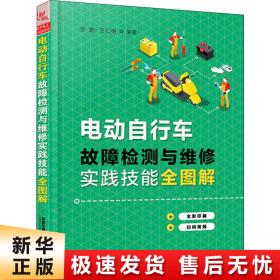 电动自行车故障检测与维修实践技能全图解 